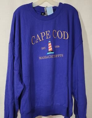 Cape cod sweatshirt by Special Thanks women's 3X